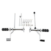 DURAFORCE Forward Controls Pegs Levers Linkage for Harley Sportster 1200 883 91-03 Chrome