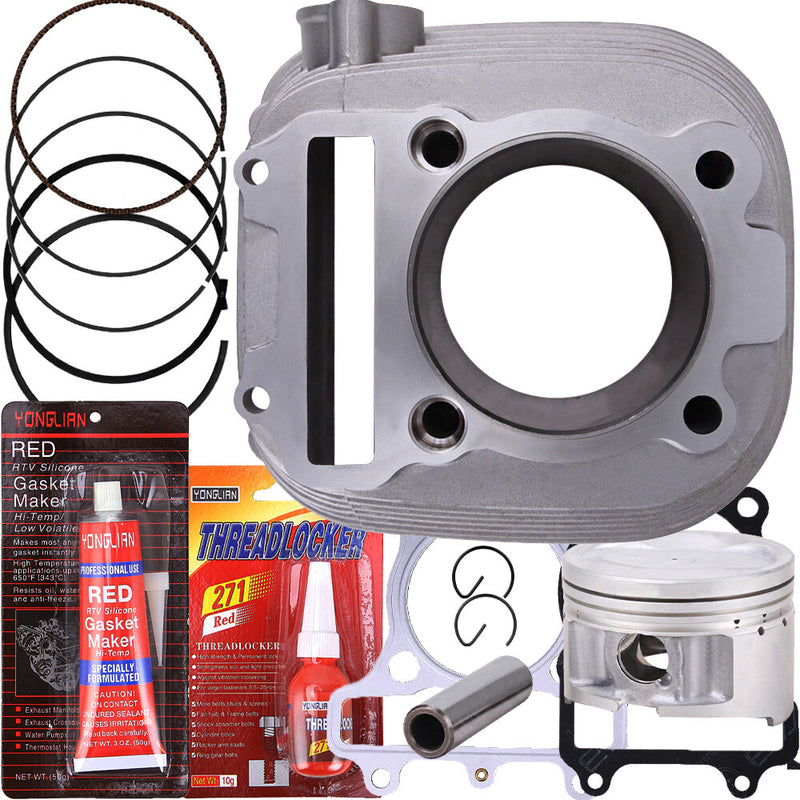 Bear Tracker 250 Cylinder Piston Gasket Top End Kit for Yamaha 1999-2004 ATV