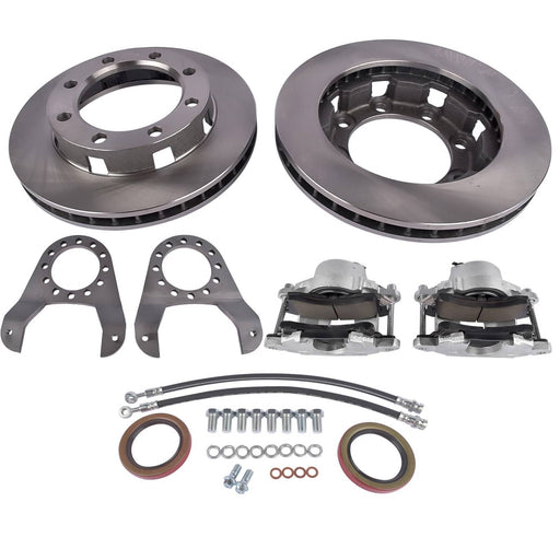 DURAFORCE 14 Bolt Complete Disc Brake Conversion Kit 10.5 SRW for GM 1973-1988
