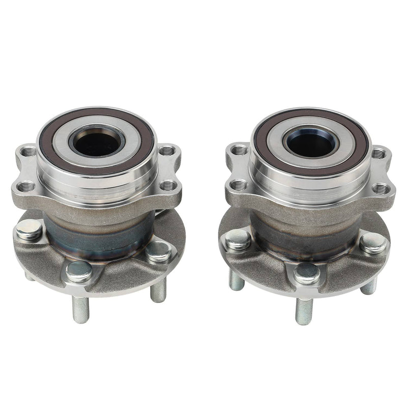 DURAFORCE 512518 Rear Wheel Bearing Hub Assembly Pair for Subaru Forester 2014-2018
