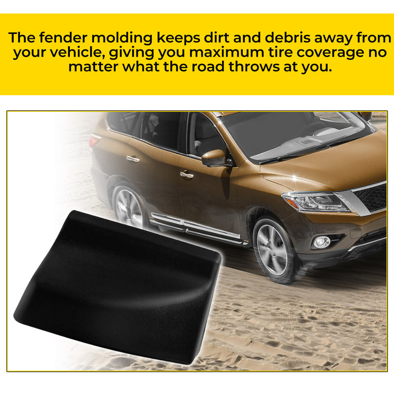 63872-3KA0A Fender Molding for Nissan Pathfinder 2013-2020 Right Black
