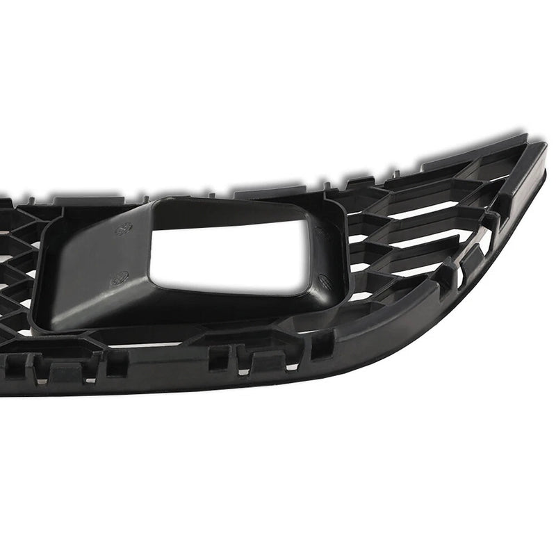For Nissan Sentra 2016-2018 19 Front Bumper Lower Grille Black Plastic With Hole