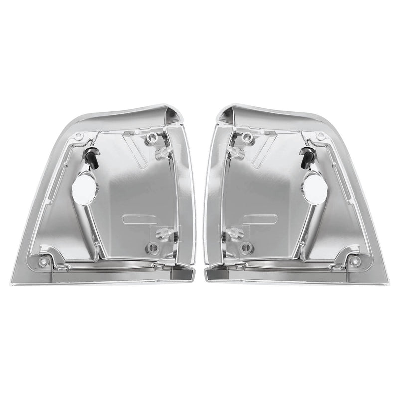 Clear Lens Front Corner Lights Lamps for Toyota Pickup Truck 2WD 1992-1995 Pair