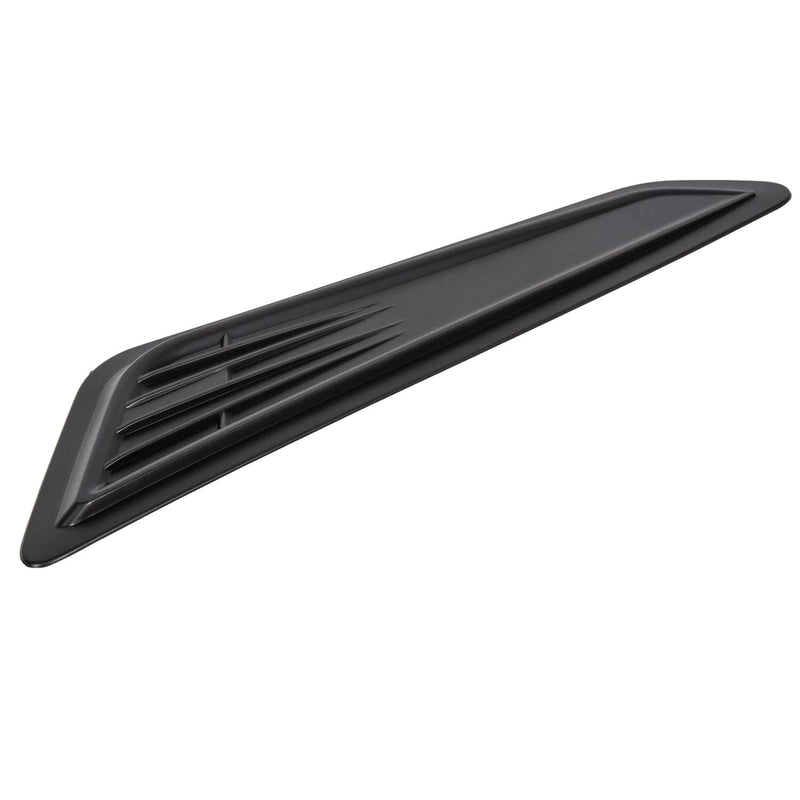 DURAFORCE Black Bonnet Hood Vent Scoop Covers for Chevy Camaro 2016-23 2019 2020 1LT LT RS