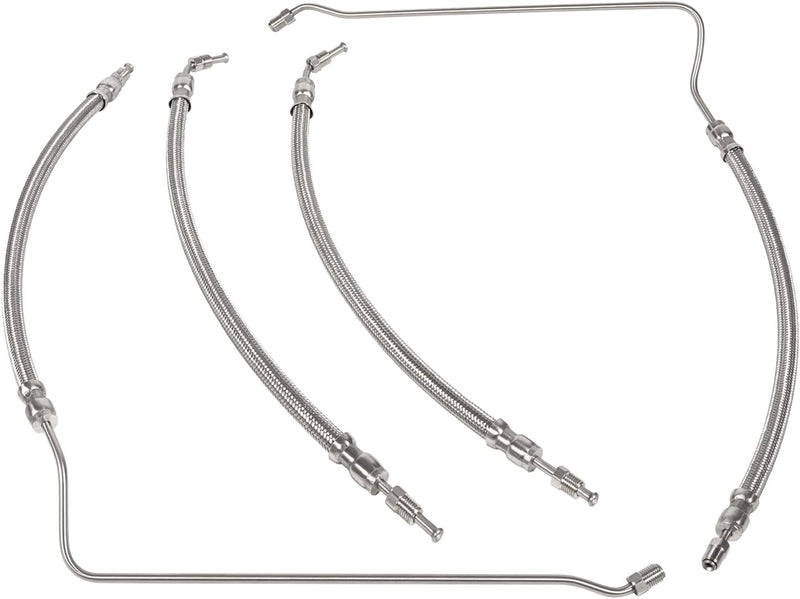 9B-104A Trim Tilt Hydraulic Ram Cylinder Hose Kit for Mercruiser Alpha One