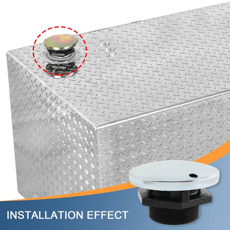 Vented Gas Cap Fuel Transfer Tank Threaded Neck Replacement for Car Truck