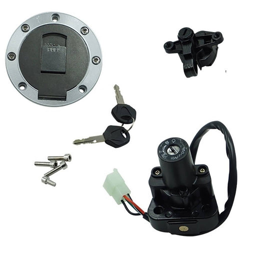 DURAFORCE Ignition Switch Gas Cap Seat Lock Key for Yamaha YZF1000 YZF600R XJR600 XJR400