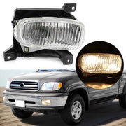DURAFORCE Fog Light Assembly Passenger Clear Lens with Bulb for Toyota Tundra 2000-2006