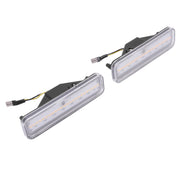 DURAFORCE Yellow LED Front Side Marker Lights for El Camino Caballero Malibu 78-87 2 Pcs