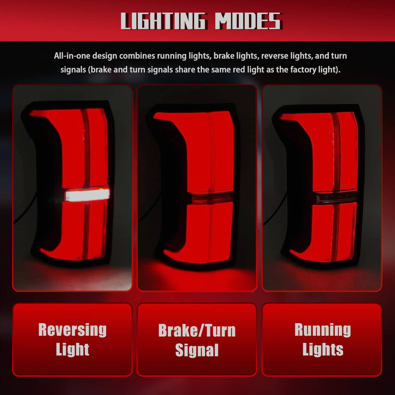 81560AK050 LED Tail Light Brake Lamp Left Driver for Toyota Tacoma 2024 2025
