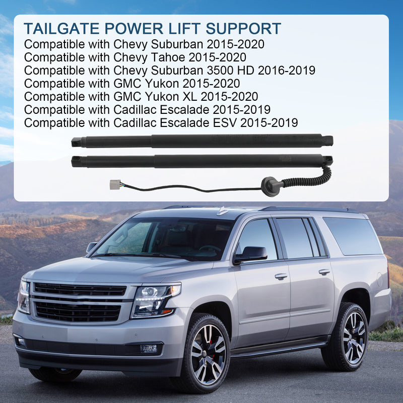 Left Right Power Liftgate Actuators Set 2 for Yukon Tahoe Suburban 84306929