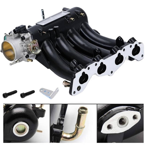 DURAFORCE D15 D16 D Series Intake Manifold 70mm Throttle Body for Honda Civic CRX Del Sol