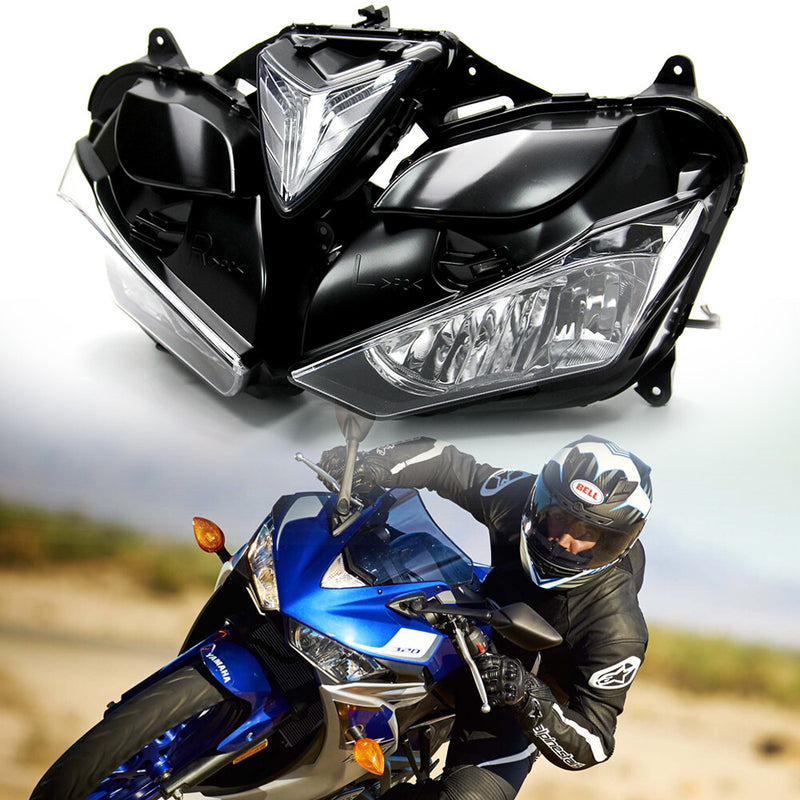 Headlight Assembly Clear for Yamaha YZF-R3 YZFR3 2013-2018