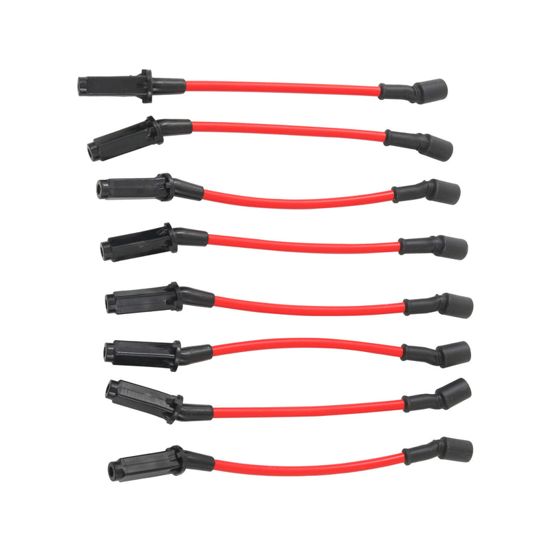 JDMSPEED Spark Plug Wires Set for Chevy GMC LS1 Vortec 4.8L 5.3L 6.0L