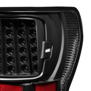DURAFORCE Full LED Tail Lights Left+Right Black for Toyota Tundra 2007-2013 Pair Set
