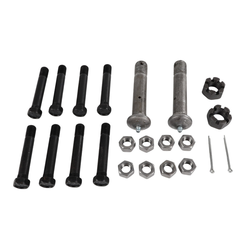 Trailer Suspension Rebuilt Kit Slipper Spring 12 Inch Equalizer Bushings Bolts P