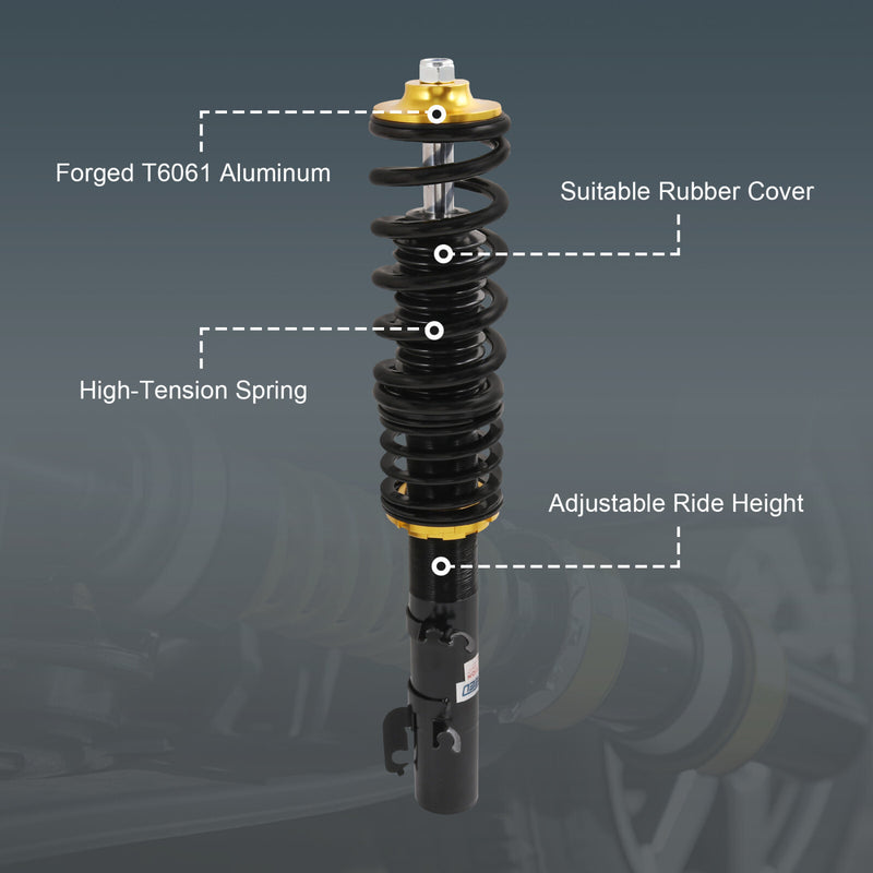 Coilover Suspension Kit Set for VW Golf GTI Jetta MK4 1999-2005 Shock Struts