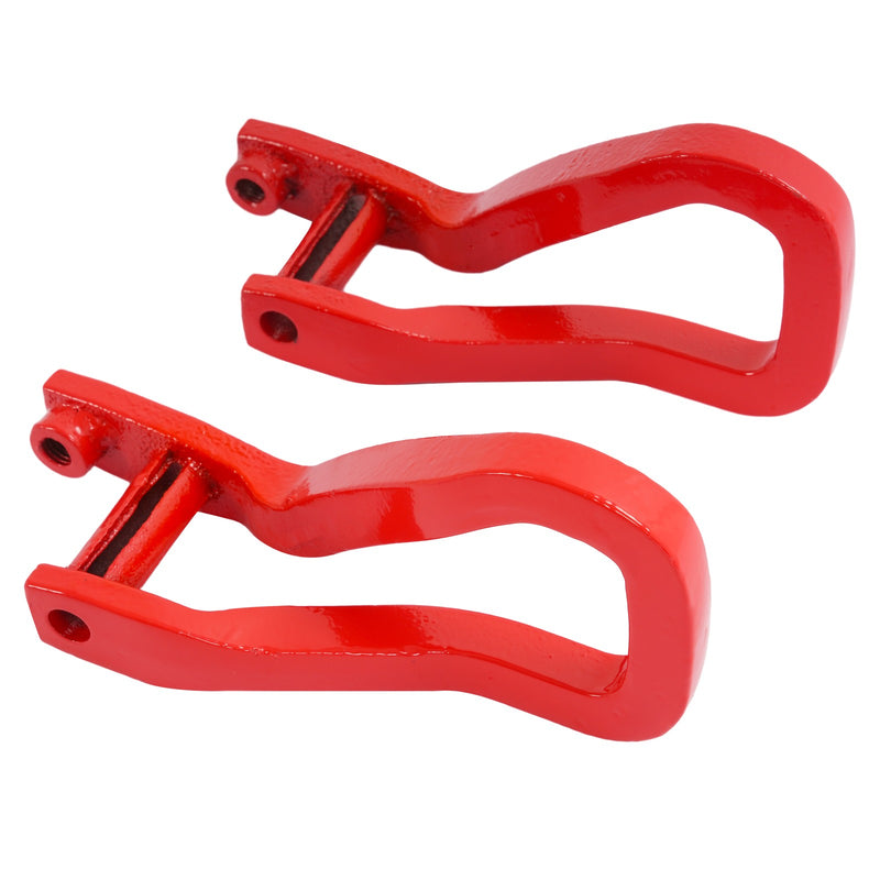Heavy Duty Front Car Tow Hooks With Bolts Red for GMC Sierra 1500 2019-2026