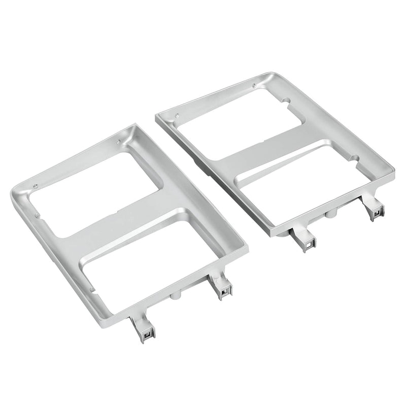 DURAFORCE Headlight Doors Bezels for Chevy GMC C K Series 1985-1987 Driver Passenger RH LH