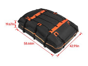 DURAFORCE Universal Roof Top Cargo Carrier Waterproof Travel Luggage Storage Bag