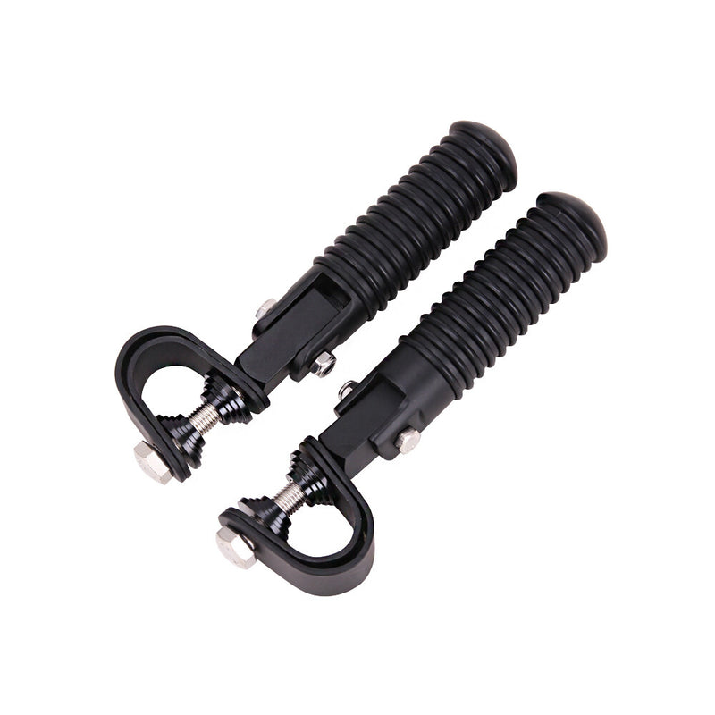 Foot Pegs 1" to 1-1/4" Highway Engine Guard Crash Bar for Harley Touring Kawasak