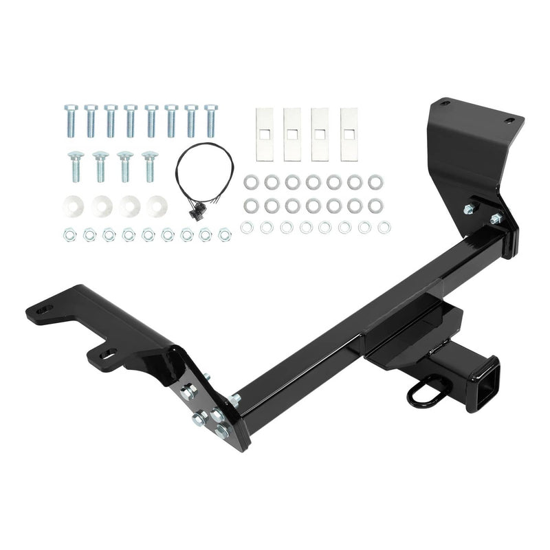 DURAFORCE Class 3 Hitch Receiver 2 Inch for Nissan Kicks 2018-2024 Black Powder Coated
