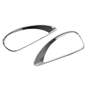 DURAFORCE Chrome Headlight Bezel Trim Left & Right for Freightliner Columbia 2001-2017