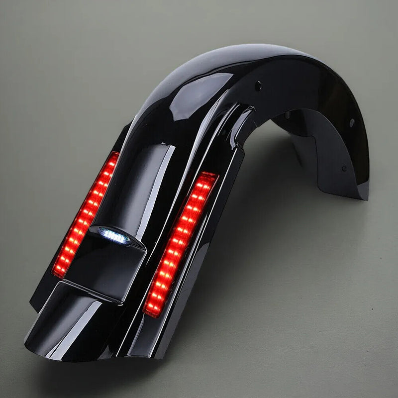 CVO 4" Stretched Extended Rear Fender with LED for Harley Touring 1993-2008