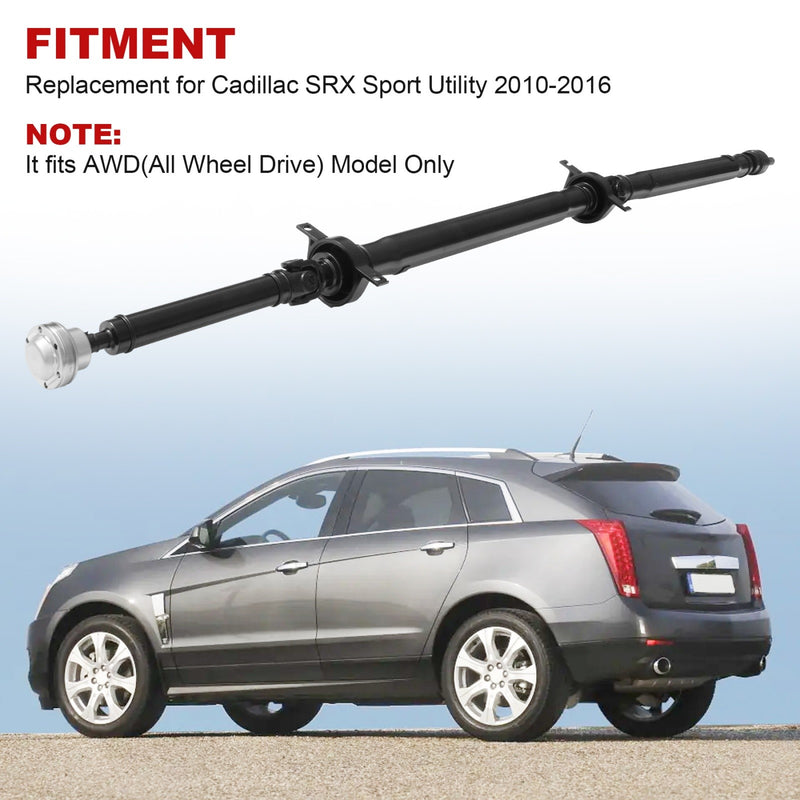 Rear Driveshaft Prop Shaft Assembly for Cadillac SRX AWD 2010-2016