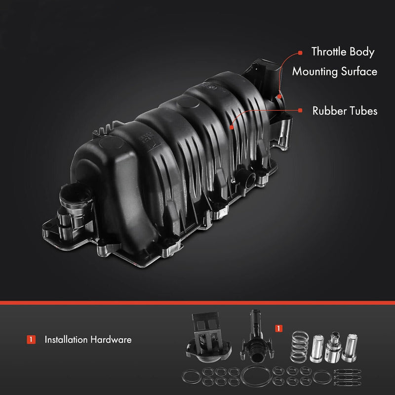 Upper Intake Manifold with Gasket for Chevy Buick Olds 3800 3.8L V6