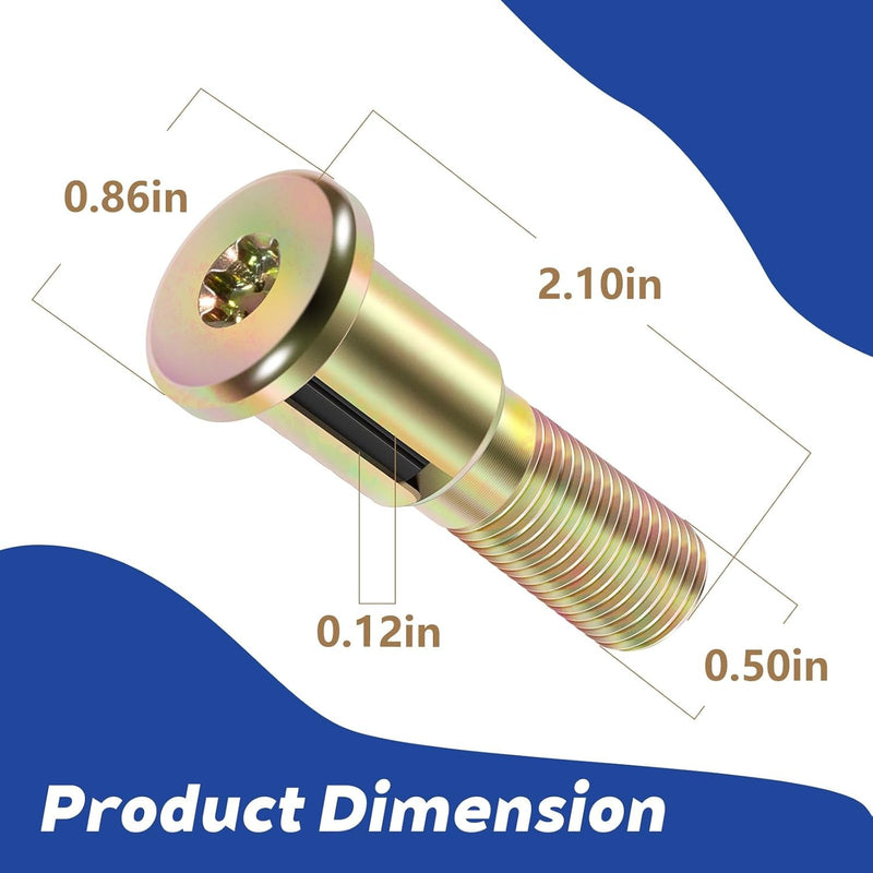 20-12972 Door Latch Striker Bolt Pin for Peterbilt 330/335/359/370/378/379 4Pack