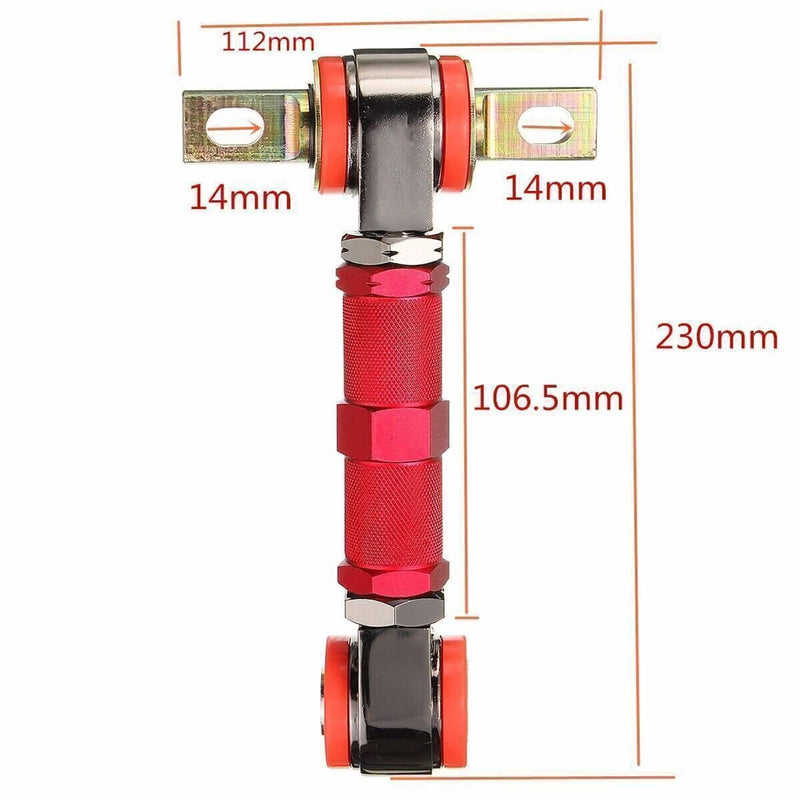 Front Upper Control Arms Rear Camber Kit Adjustable for Honda Civic EK 96-00