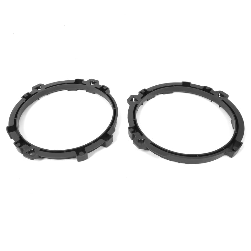 Black 7" Headlight Replacement Mount Bracket Ring for Jeep Wrangler 1997-2006