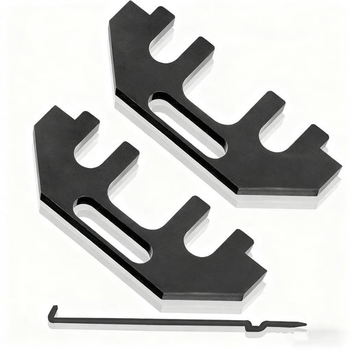 DURAFORCE 303-1248 Camshaft Holding Tool Chain Tensioner Set for Ford 3.5L 3.7L 4V