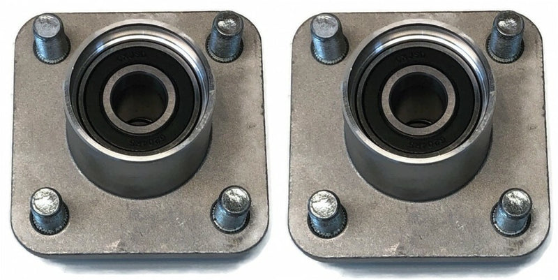 600001 Front Wheel Hub for EZGO RXV Gas Electric Golf Carts 2008 and Up 2 Pieces