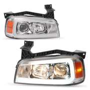 DURAFORCE LED DRL Projector Headlights for Dodge Charger 2006-2010 Left Right