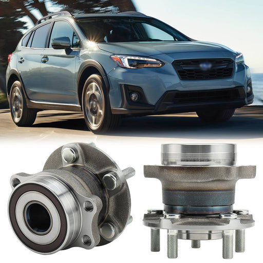 DURAFORCE 512518 Rear Wheel Hub Bearings Pair for Subaru Forester Impreza XV Crosstrek
