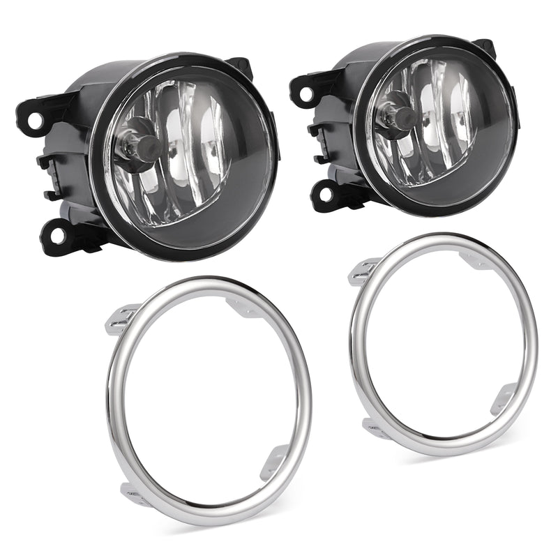Clear Fog Lights With Ring Wiring Switch for Honda Pilot EX 2012-2015