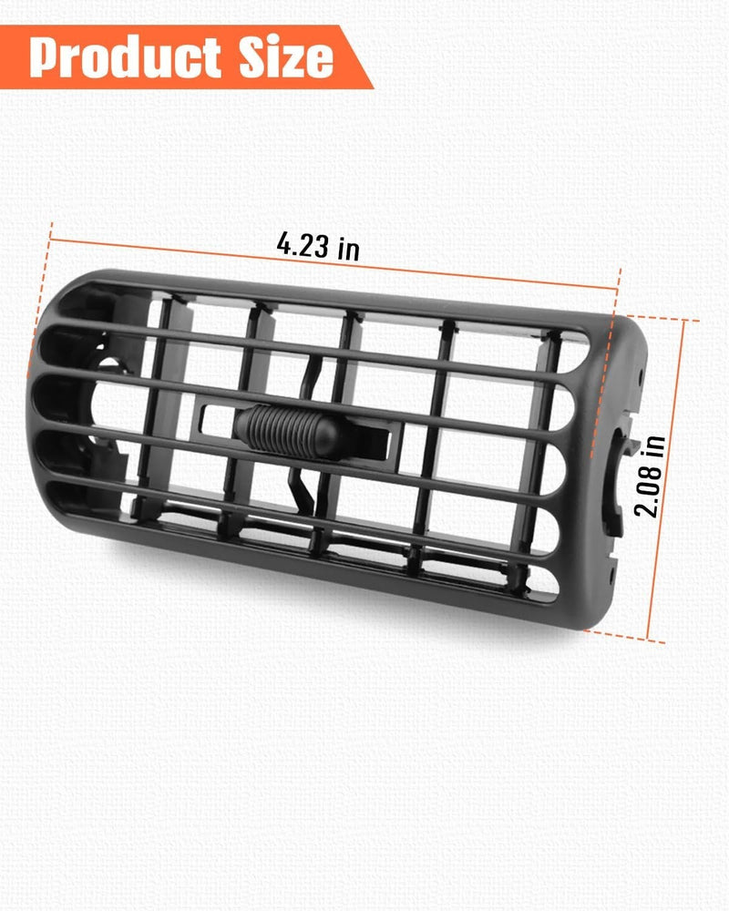 Center Dash Air Vent Louver Outlet for Jeep Cherokee XJ 1997-2001 Wrangler TJ