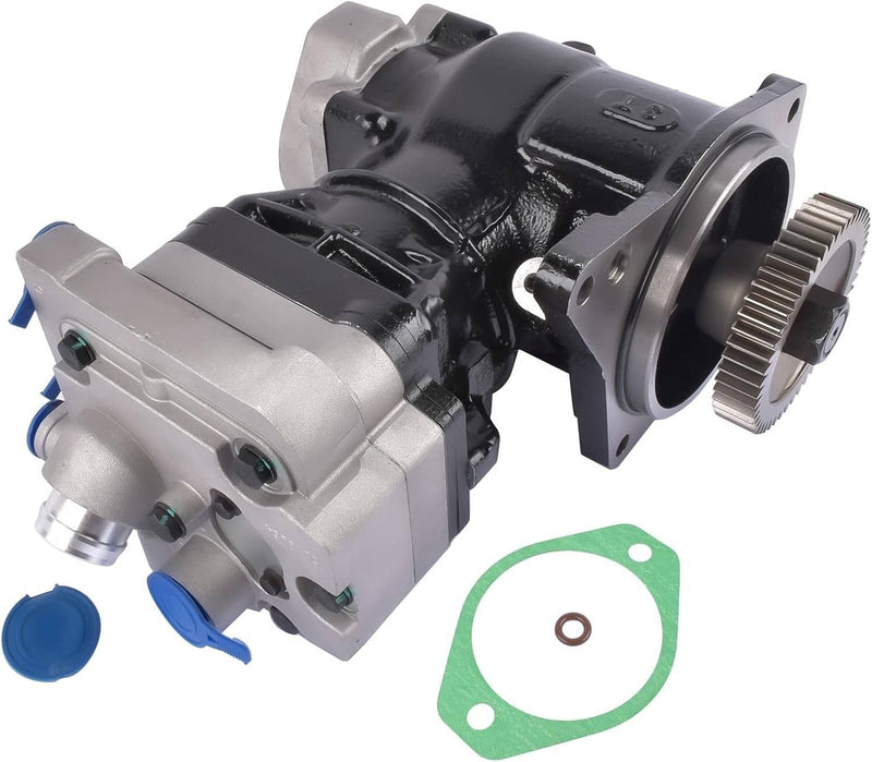 DDE RA4711302515 Air Brake Compressor with Gear for Detroit Diesel DD15 Truck