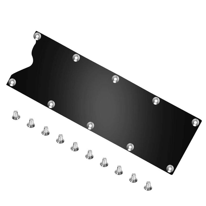 Billet Knock Sensor Delete LS6 LSX Gasket Plate for LS Gen 3 Valley Pan