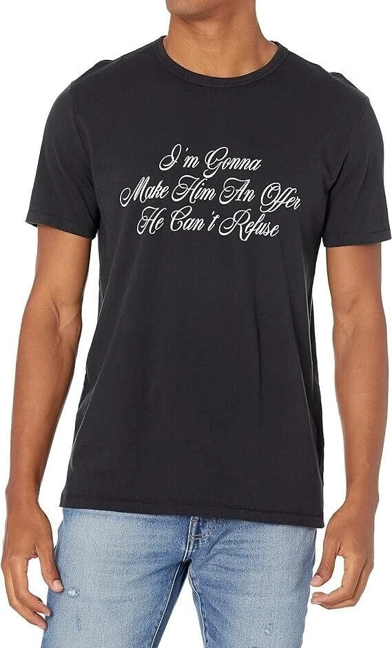 The Godfather Poster Tee For Lucky Brand 2XL Black