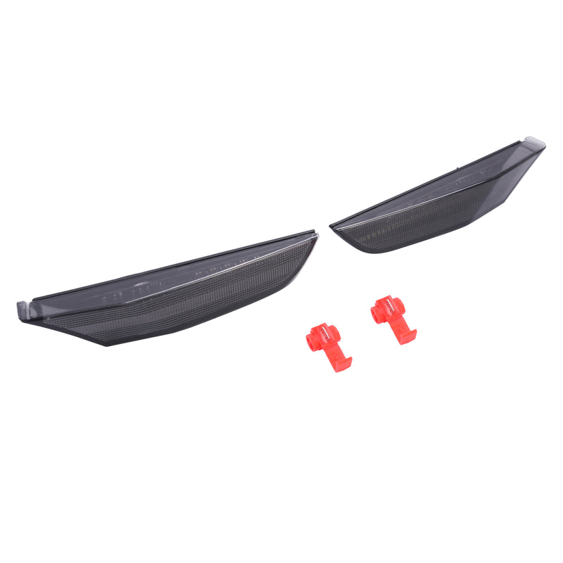 LED Side Marker Lights Left Right Smoke for Infiniti G35 Sedan 2001-2006 2PCS