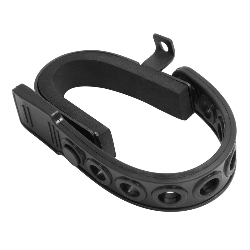 Powder Coated Rubber Gun Rack Straps for Seat Back MOLLE Mounting 2 Pack