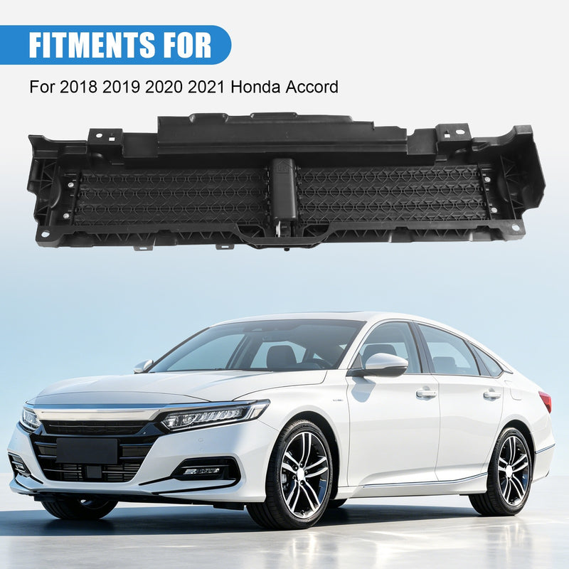 Upper Radiator Grille Air Shutter with Motor for Honda Accord 2018-2021 L4