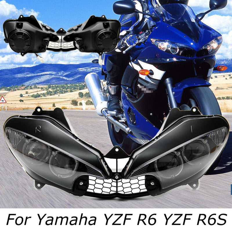 Front Headlight Upper Fairing Stay Bracket for Yamaha YZF R6 2003 2004 2005