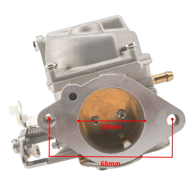 DURAFORCE Outboard Carburetor Sets for Yamaha 2 Stroke 3 Cylinder 75HP 85HP Engine