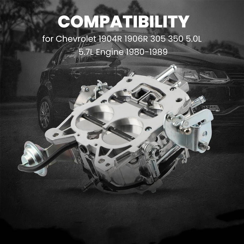 1906R Rochester Quadrajet 4MV Carburetor for Chevy 305 350 Engine Upgrade