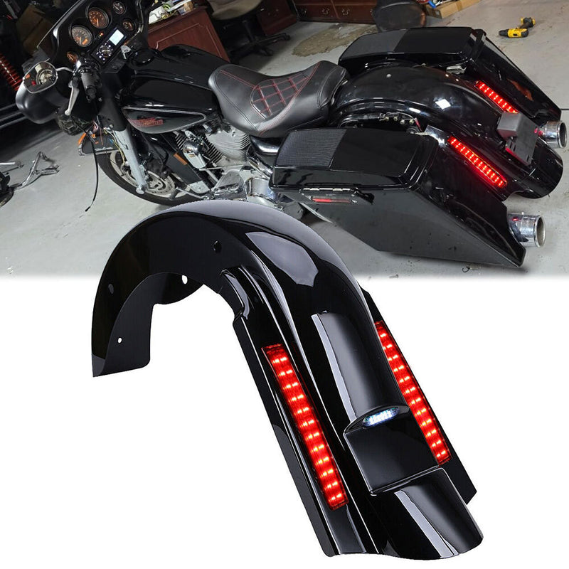 4" CVO Stretched Extended Rear Fender for Harley Road King Electra Glide