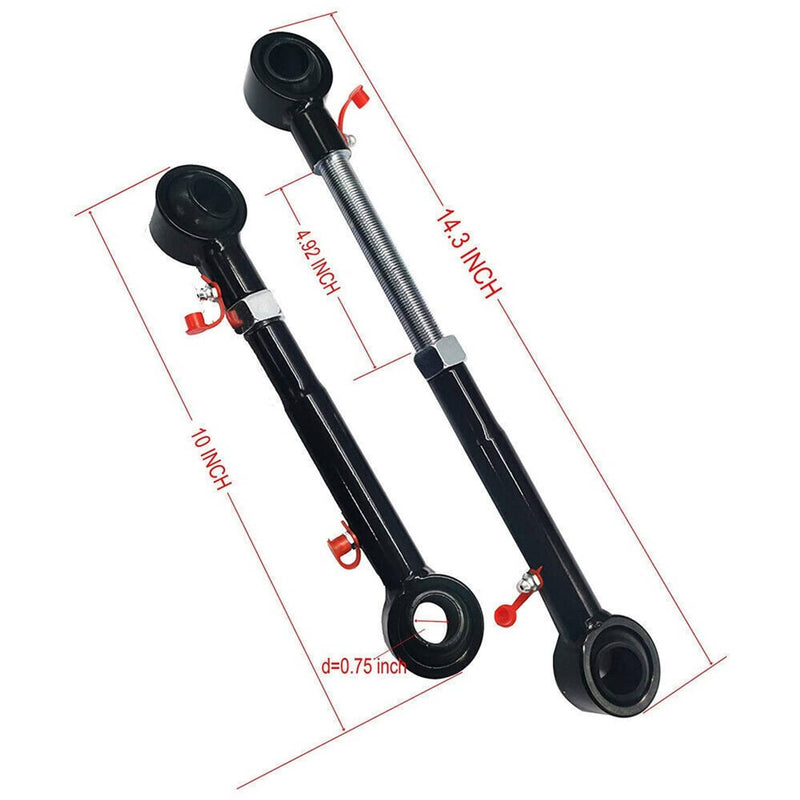Front Sway Bar Links Disconnects for 2.5-6" Lift for 07-18 Jeep Wrangler JK JKS
